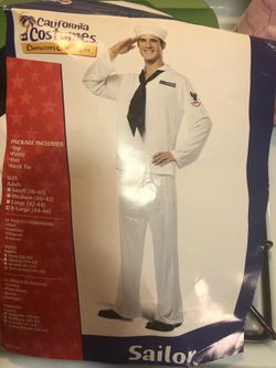 Vintage Sailor Costume XLarge size