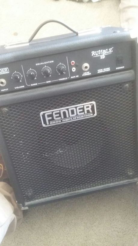 Fender 15W amplifier