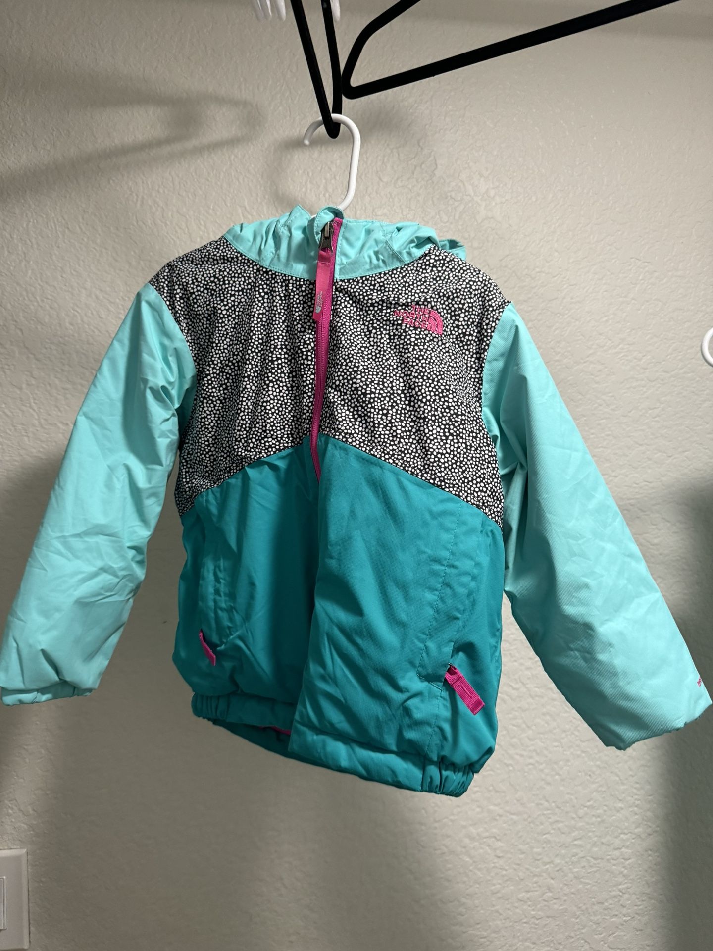 North Face Kids Snow Jacket And Pants/Bib