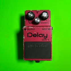 Japanese Boss DM2 analog delay