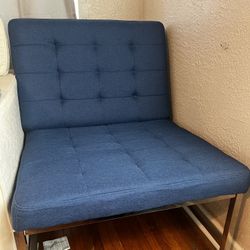 2 Blue Chairs 