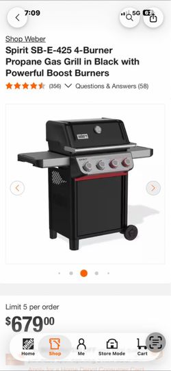Weber spirit gas grill