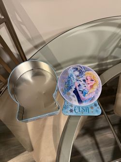 Frozen Elsa tin