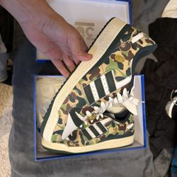Bape Adidas Collab Shoes