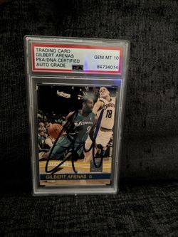 Gilbert Arenas Trading Card