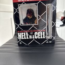 WWE Hell in a Cell Limited Edition 3 DVD set WITHOUT DVDS w/ Kane Bust NO DVDS