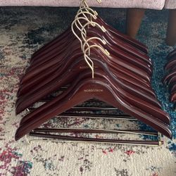 Cherry Wood Nordstrom Suite / Pant Hangers  