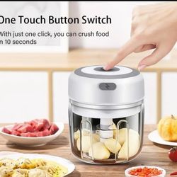 New Rechargeable Food Chopper/Dicer! 