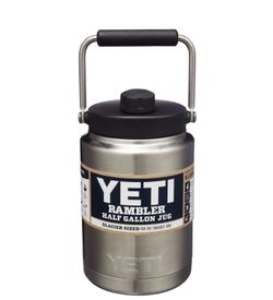 YETI Rambler Half Gallon Jug in Stainless Steel