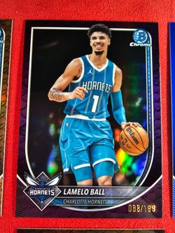 Lamelo ball Charlotte hornets lot /199 reptilian