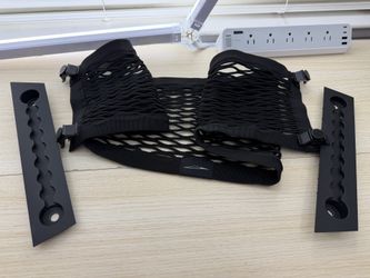 Used Cybertruck Front Trunk L-Track + Cargo Net. SKU438-S1