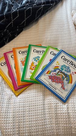 1980s Care Bears Hardcover Books Set of 6