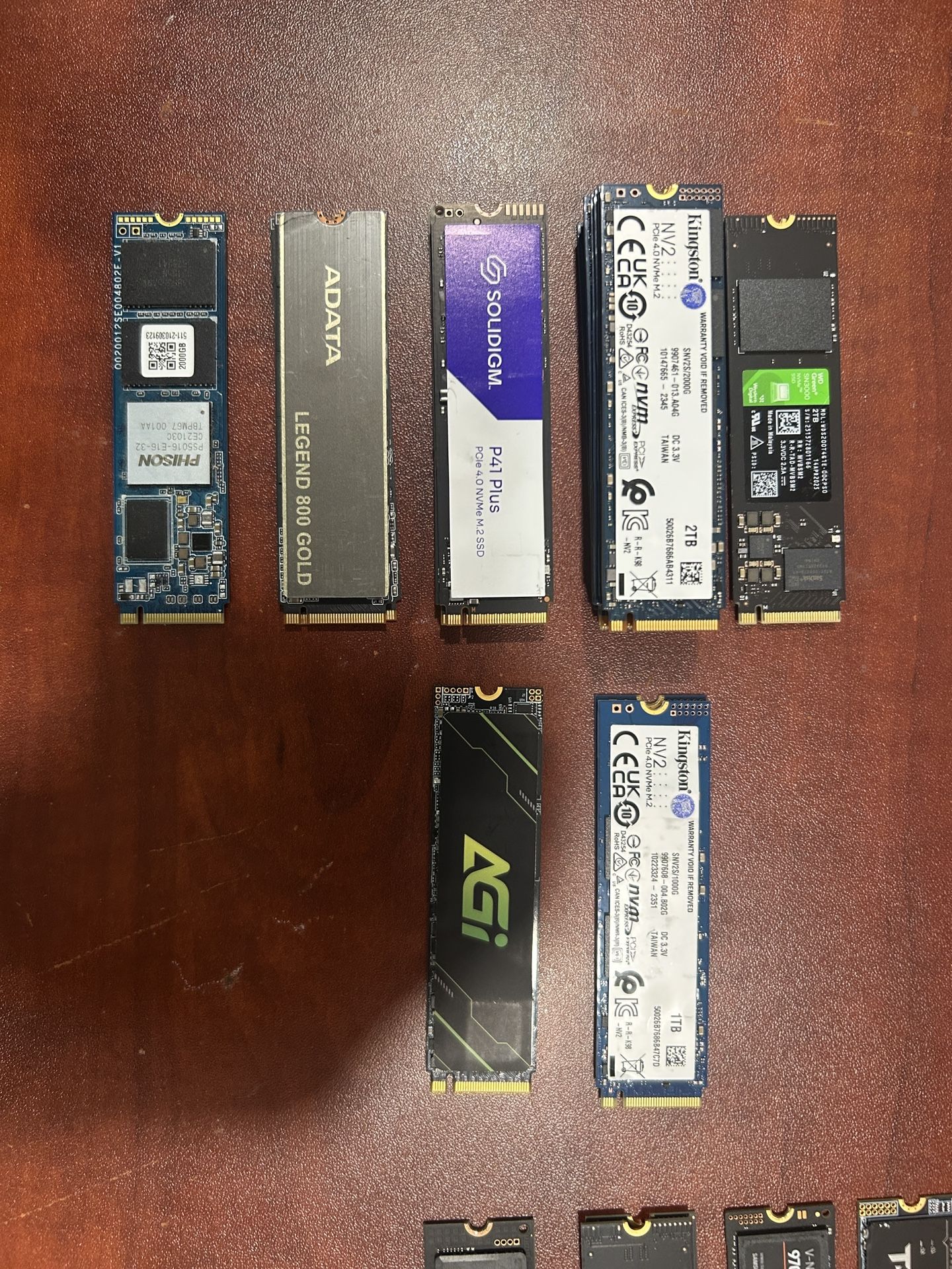 Nvme Ssd Storage 2tb 1tb