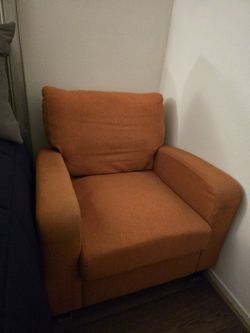 Arm Chair-Orange