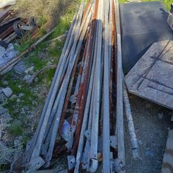 Scaffolding Frames, And Cross Braces and Planks