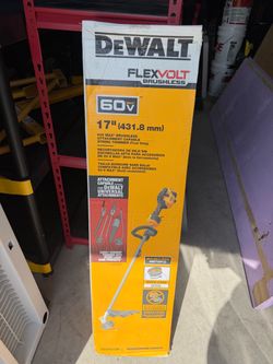 DEWALT FLEXVOLT 60V MAX 17” Brushless String Trimmer DCST972B
