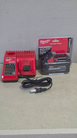 Milwaukee M18 18-Volt Lithium-Ion High Output Starter Kit with  6.0 Ah Battery and Charger