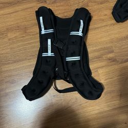 16 lb Black Large Weighted Vest $40.00