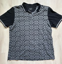 Coach Signature Monogram Polo Shirt