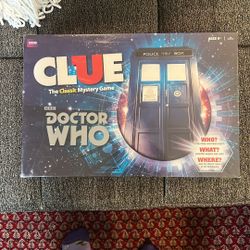 Dr Who Clue Game 