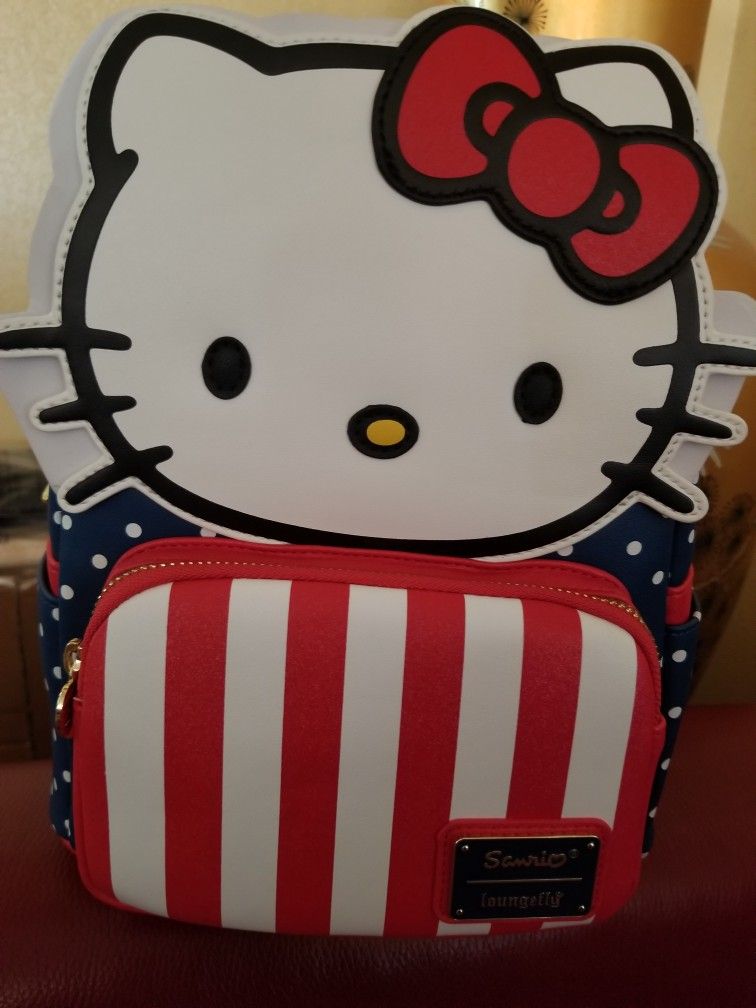 Laungefly Hello Kitty Patriotic Backpack