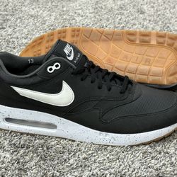 Men’s NIKE ‘Air Max 1 ‘86 OG’ Black Golf Shoes - Size US 13