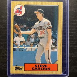1987 Topps Steve Carlton Baseball Card #19T