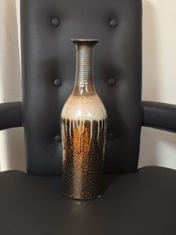 Bronze ceramic vase.