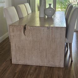 Waterfall Drop Table With 6 Chairs I Also Had The Cover For The  Chair