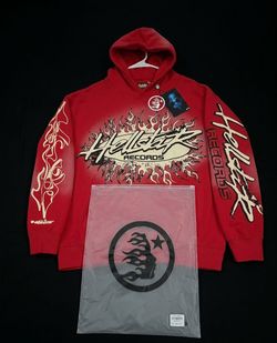 Red hellstar hoodie