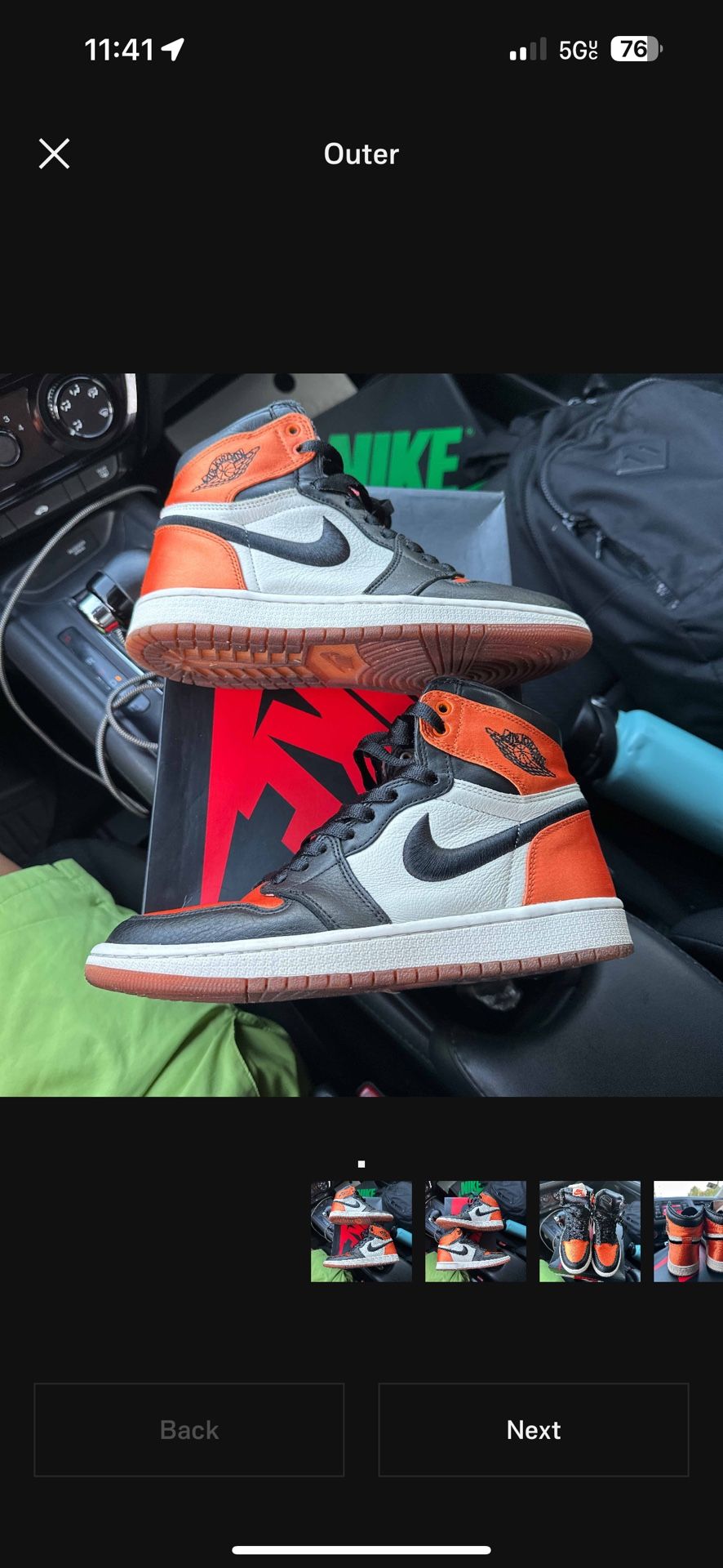 Retro 1 Shattered Backboard Women