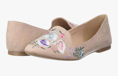 Max Embroidered Flats