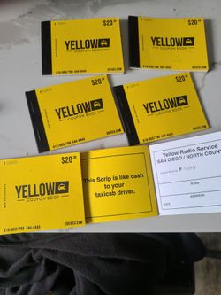 Yellow cab vouchers