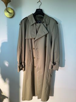 Bartsons Classic Khaki Trench Coat