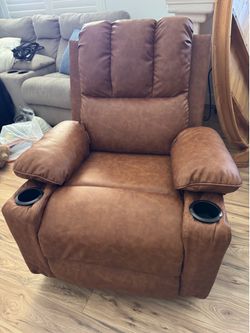 Recliner with massage features - Remote