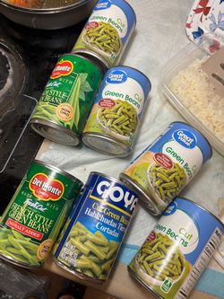 Free Green Beans Cans
