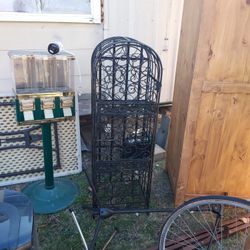 Wine Bottle Holder Metal 