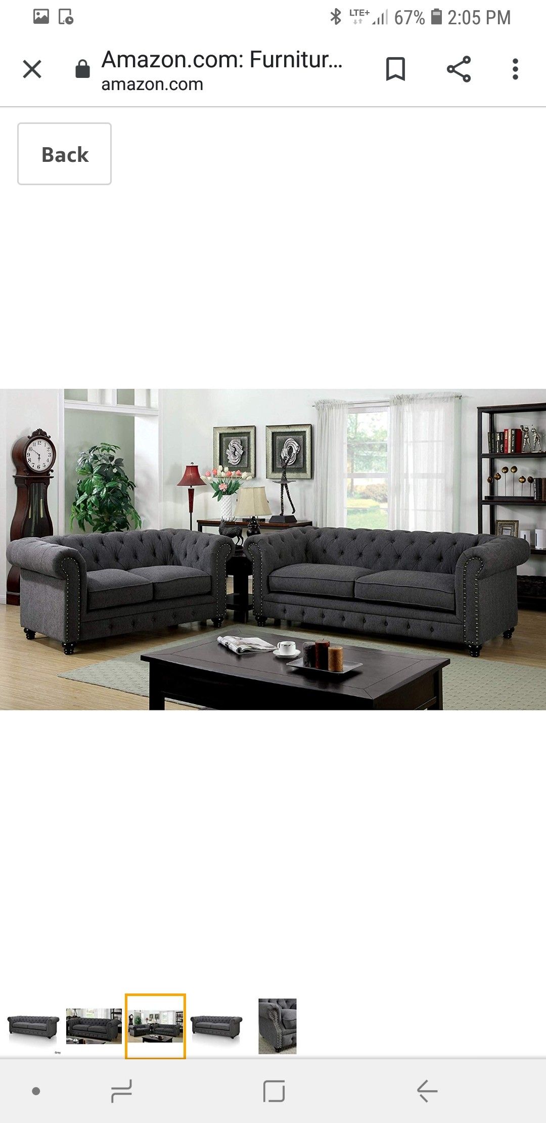 Couch-love seat-arm chair