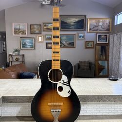 Vintage Old Kraftsman Acoustic Guitar