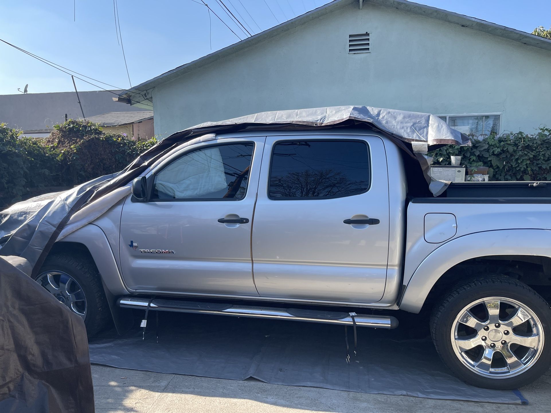 Toyota Tacoma 2007 Gray Light Silver