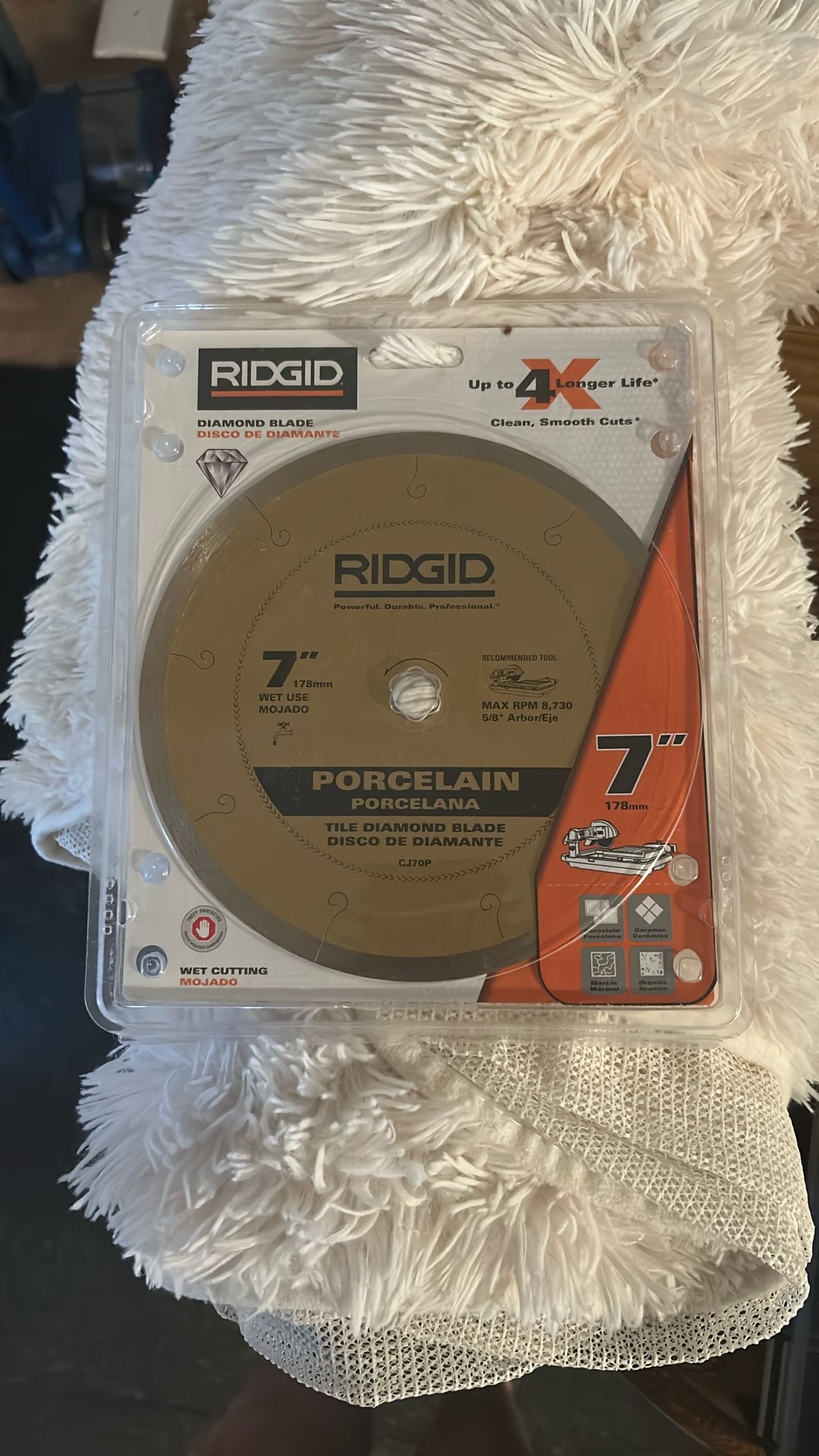Rigid Porcelain Diamond Blade