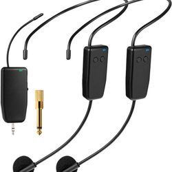 Wireless Microphone System for 2 People