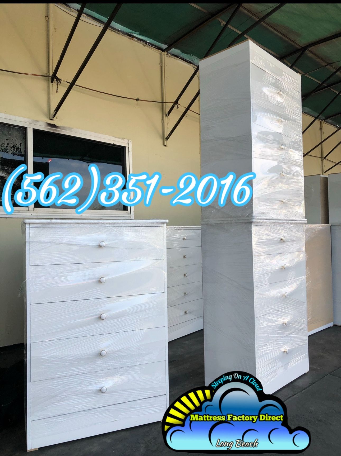 White Compressed Dresser Cajonera Comoda Mueble
