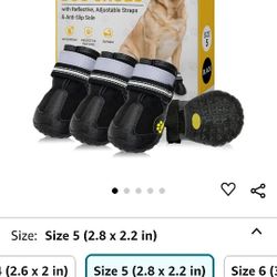 Dog Shoes Size 5
