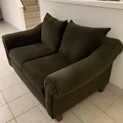 Grey Loveseat 