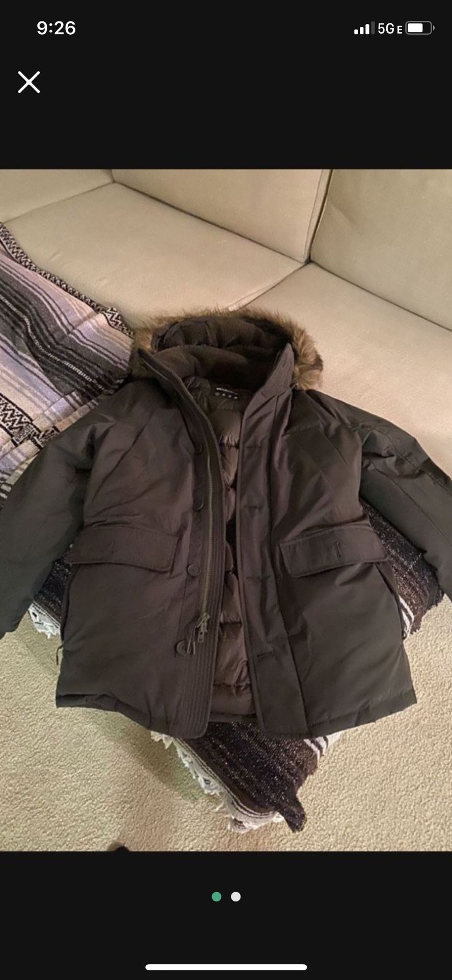Beautiful Warm New Ambercrombie And Finch Parka
