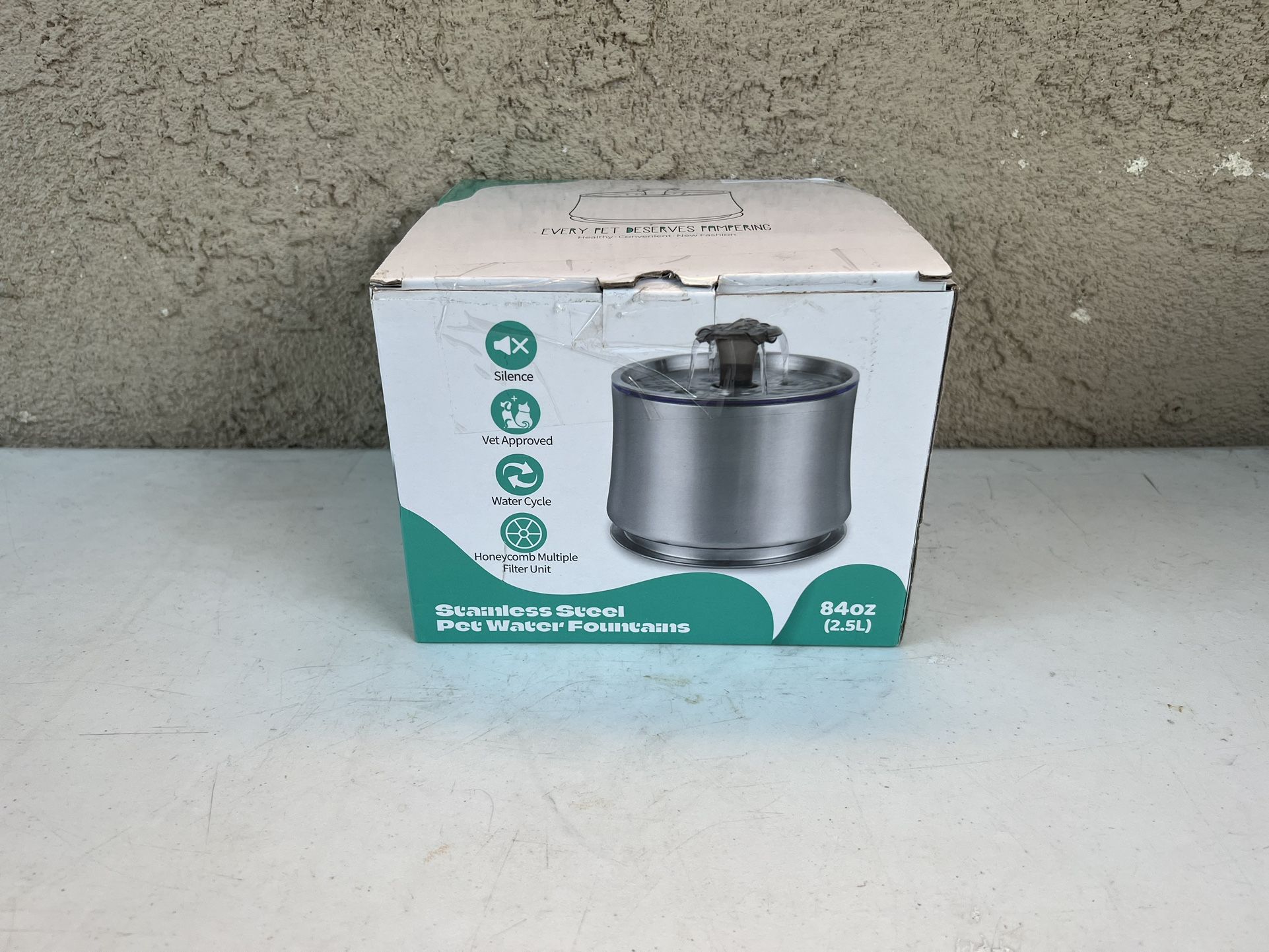 Stainless Steel Pot Water Fountains