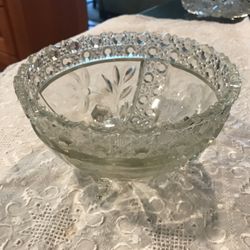 Vintage Decorative Bowl With Legs