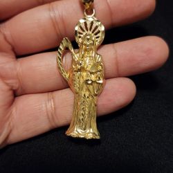 Dije De La Santa 14k