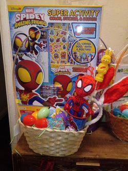 Spiderman Easter Basket